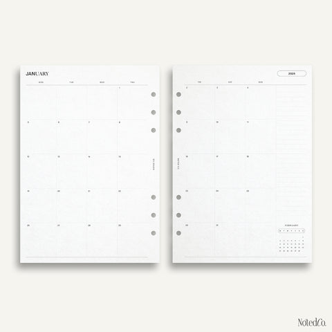 2026 Horizontal Weekly Complete Planner | WO2P