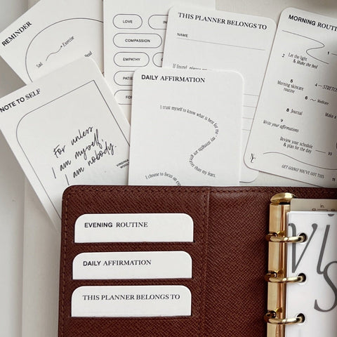 Essential Journal Card Set - Printed 10 card set