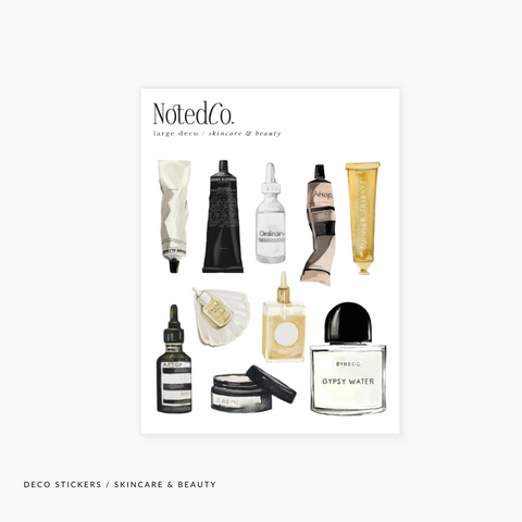 Skincare & Beauty - Deco Stickers
