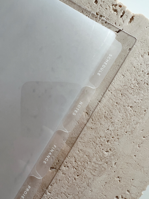 Side Tab Planner Dividers