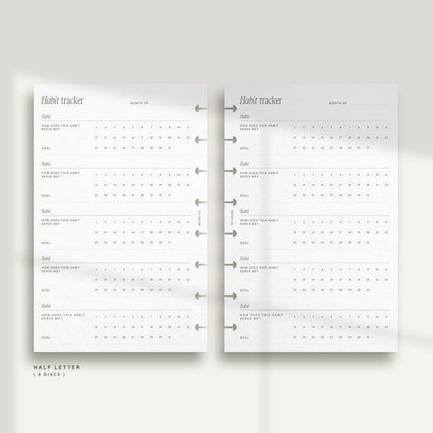 Monthly Habit Tracker