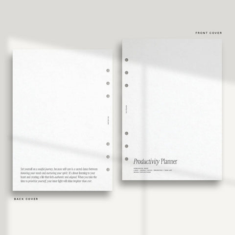 Productivity Planner - PDF