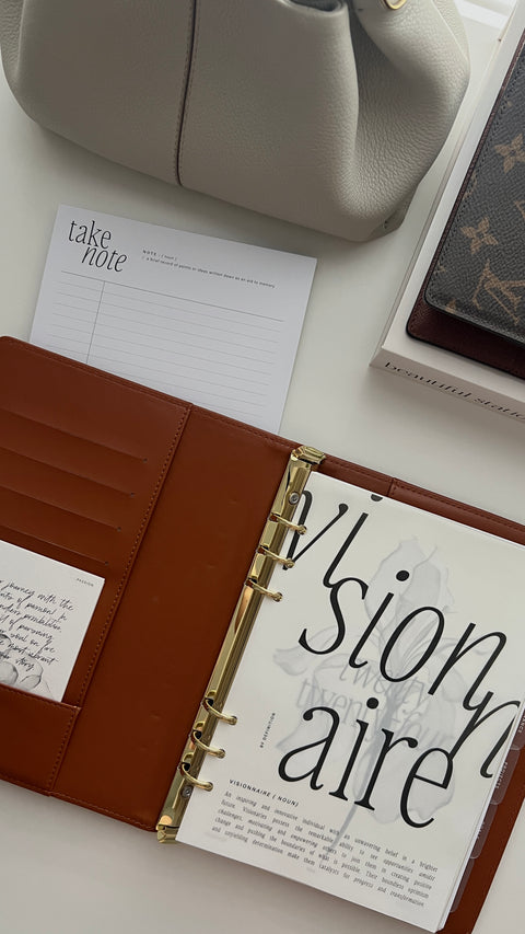 'Visionnaire' Vellum Dashboard