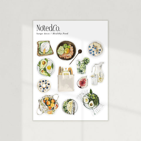 Healthy Food - Deco Stickers