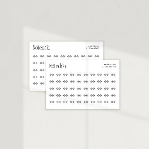 Dumbbell - Mini Icons