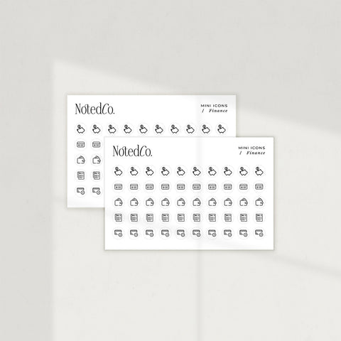 Finance - Mini Icons