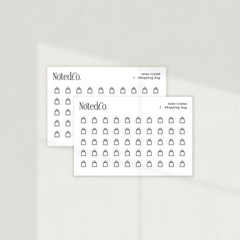 Shopping Bags - Mini Icons