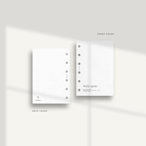 Horizontal Weekly - Blank Weeks - PDF