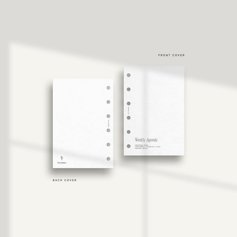 Undated Lined Horizontal Weekly - PDF