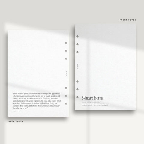 Skincare Journal - PDF