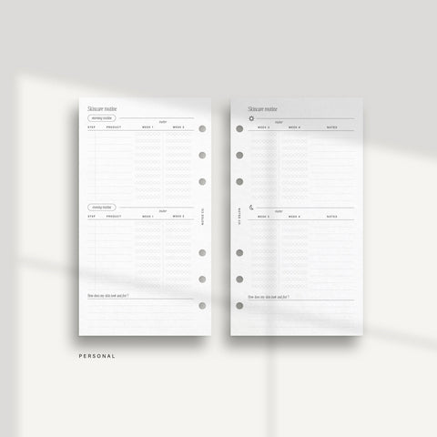 Skincare Journal - PDF