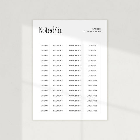 Home Stickers