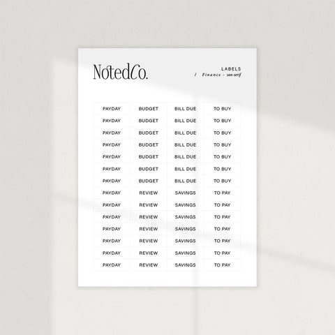 Finance Stickers
