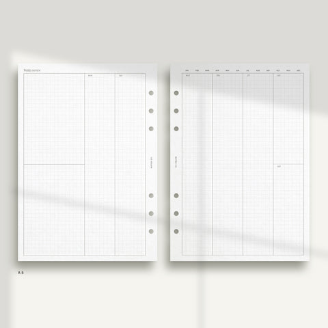 Vertical Weekly - Graph WO2P with split weekends