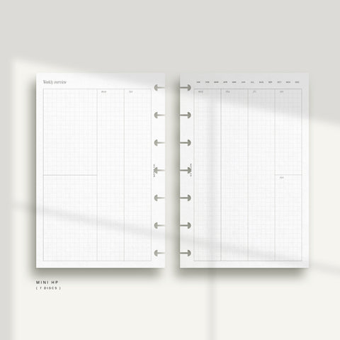 Vertical Weekly - Graph WO2P with split weekends