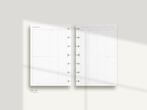 Vertical Weekly - Graph WO2P with split weekends - PDF