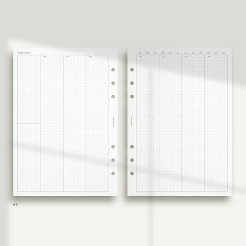 Vertical Weekly - Graph WO2P with even days - PDF