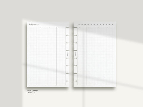 Vertical Weekly - Graph WO2P with even days - PDF