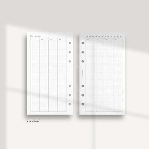 Vertical Weekly - Graph WO2P with even days