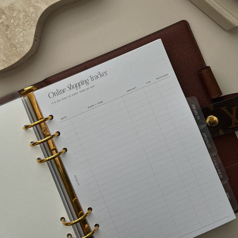 Online Shopping Tracker