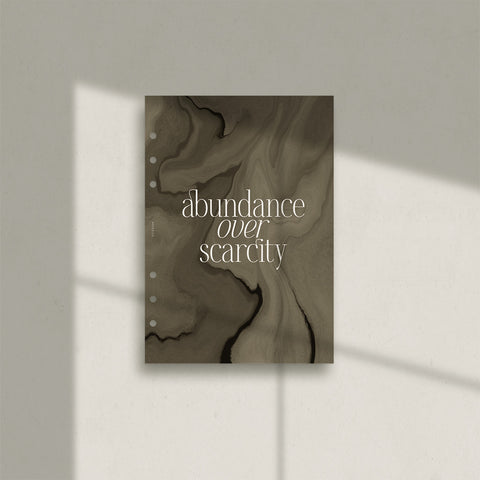 'Abundance over Scarcity' Velvet Dashboard