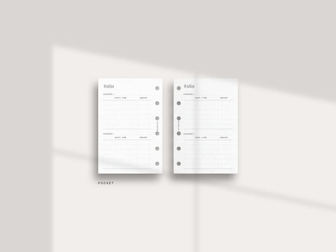 Wishlist Inserts