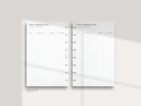 Online Shopping Tracker