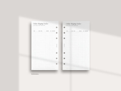 Online Shopping Tracker