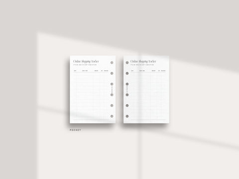 Online Shopping Tracker