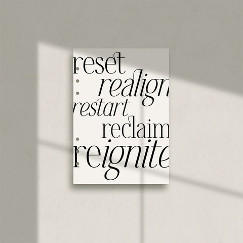 Reset Vellum Dashboard