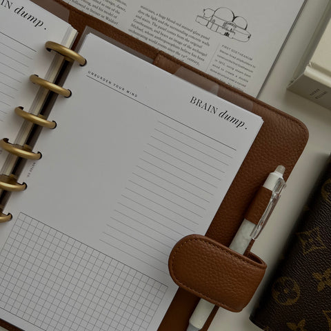 'Brain Dump' 2.0 Note Insert