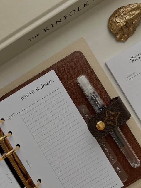 'Write it down' Note Insert