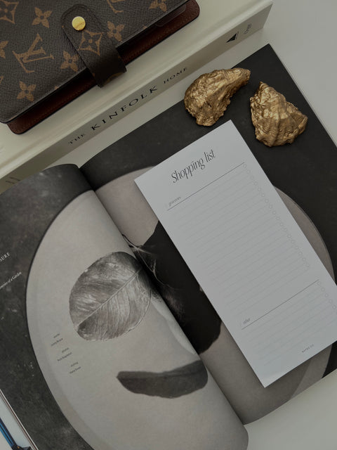 Shopping List Magnetic Note Pad