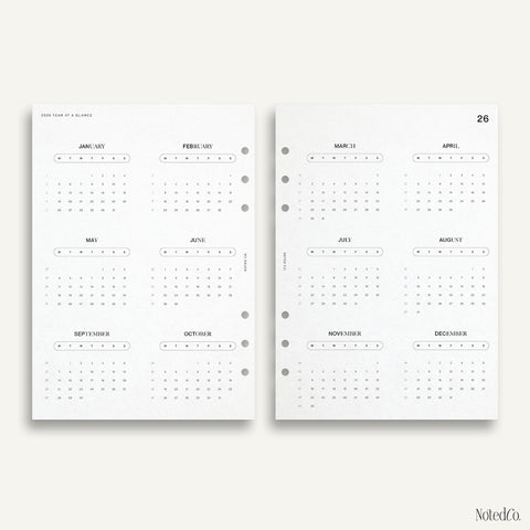 2026 Vertical Weekly Hourly Planner | WO2P - PDF