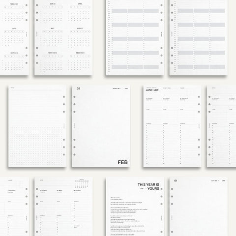 2026 Vertical Weekly Hourly Planner | WO2P - PDF
