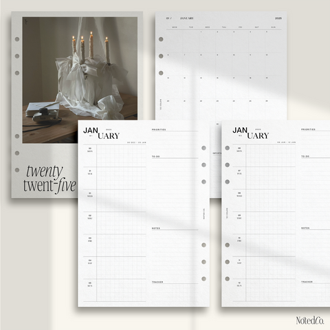 2025 Week on One Page Planner | WO1P