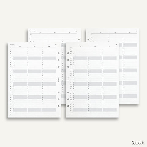 2027 Horizontal Weekly Complete Planner | WO2P - PDF