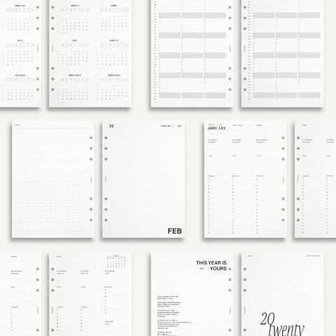 2027 Vertical Weekly Hourly Planner | WO2P - PDF