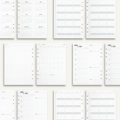 2027 Week on One Page Planner | WO1P - PDF