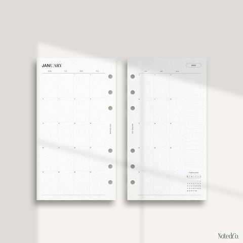 2025 Horizontal Weekly Complete Planner | WO2P