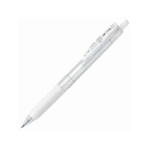 Zebra Sarasa Clip Gel Pen 0.5 mm - Milk White