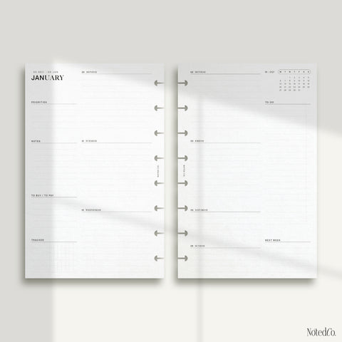 2025 Horizontal Weekly Complete Planner | WO2P