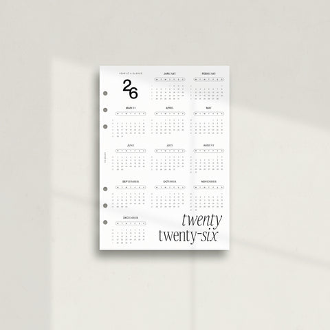 2026 Year at a glance dashboard | NO.2 - PDF