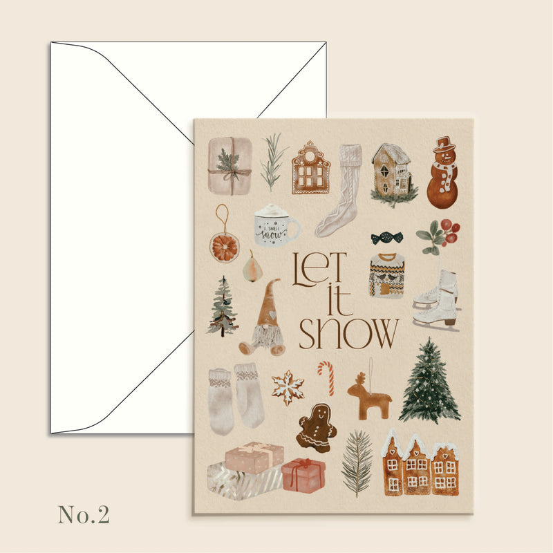 Holiday Card Set | 12 Cards